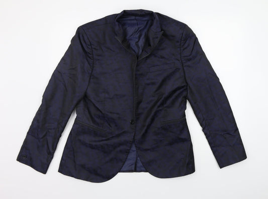 NEXT Womens Blue   Jacket Suit Jacket Size 12