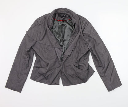 Womens UK Size 18 Preworn Regular Grey Suit Jacket