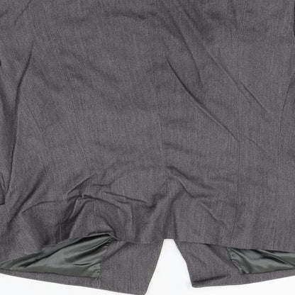 Womens UK Size 18 Preworn Regular Grey Suit Jacket