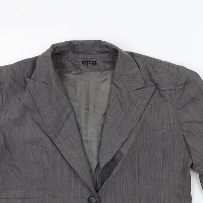 Joesph  Womens Grey   Jacket Suit Jacket Size M