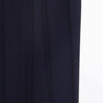 Womens UK Size 10 H&M Regular Fit  Blue Trousers