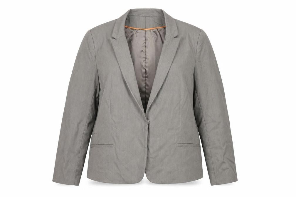 Womens UK Size 20 Papaya Regular Grey Suit Jacket
