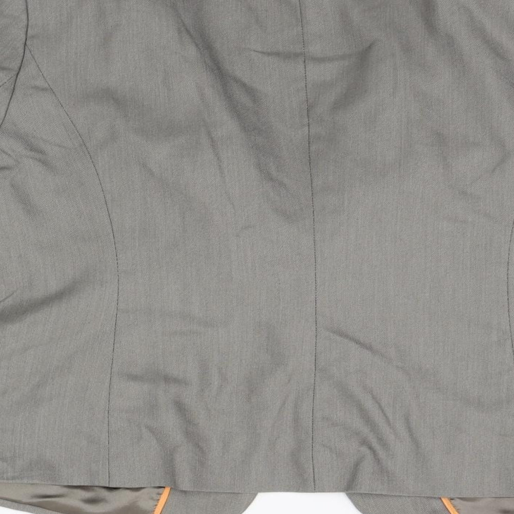 Papaya Womens Grey   Jacket Suit Jacket Size 20