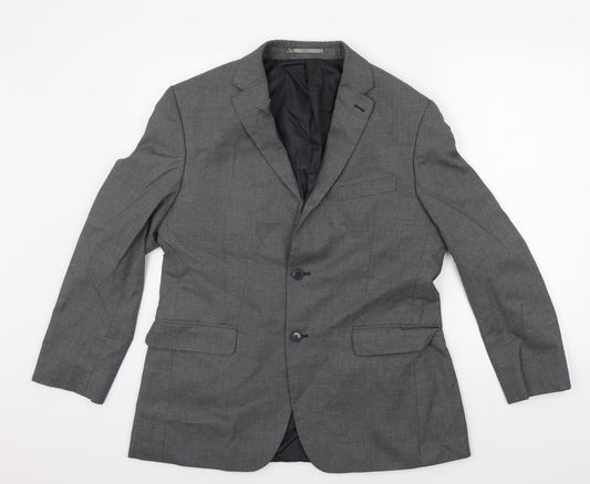 Mens UK Size S Scott & Taylor Regular Grey Suit Jacket