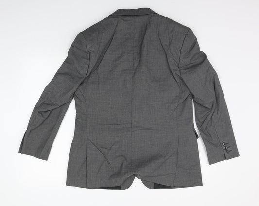 Mens UK Size S Scott & Taylor Regular Grey Suit Jacket
