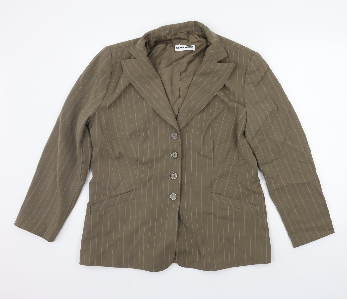 Gerry Weber Womens Beige   Jacket Suit Jacket Size 16