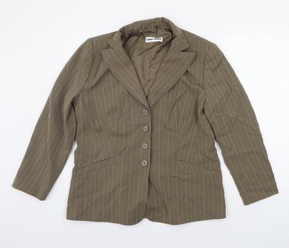 Gerry Weber Womens Beige   Jacket Suit Jacket Size 16