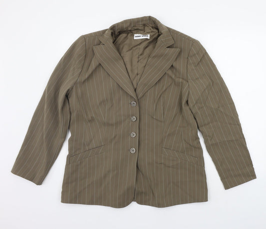 Gerry Weber Womens Beige   Jacket Suit Jacket Size 16