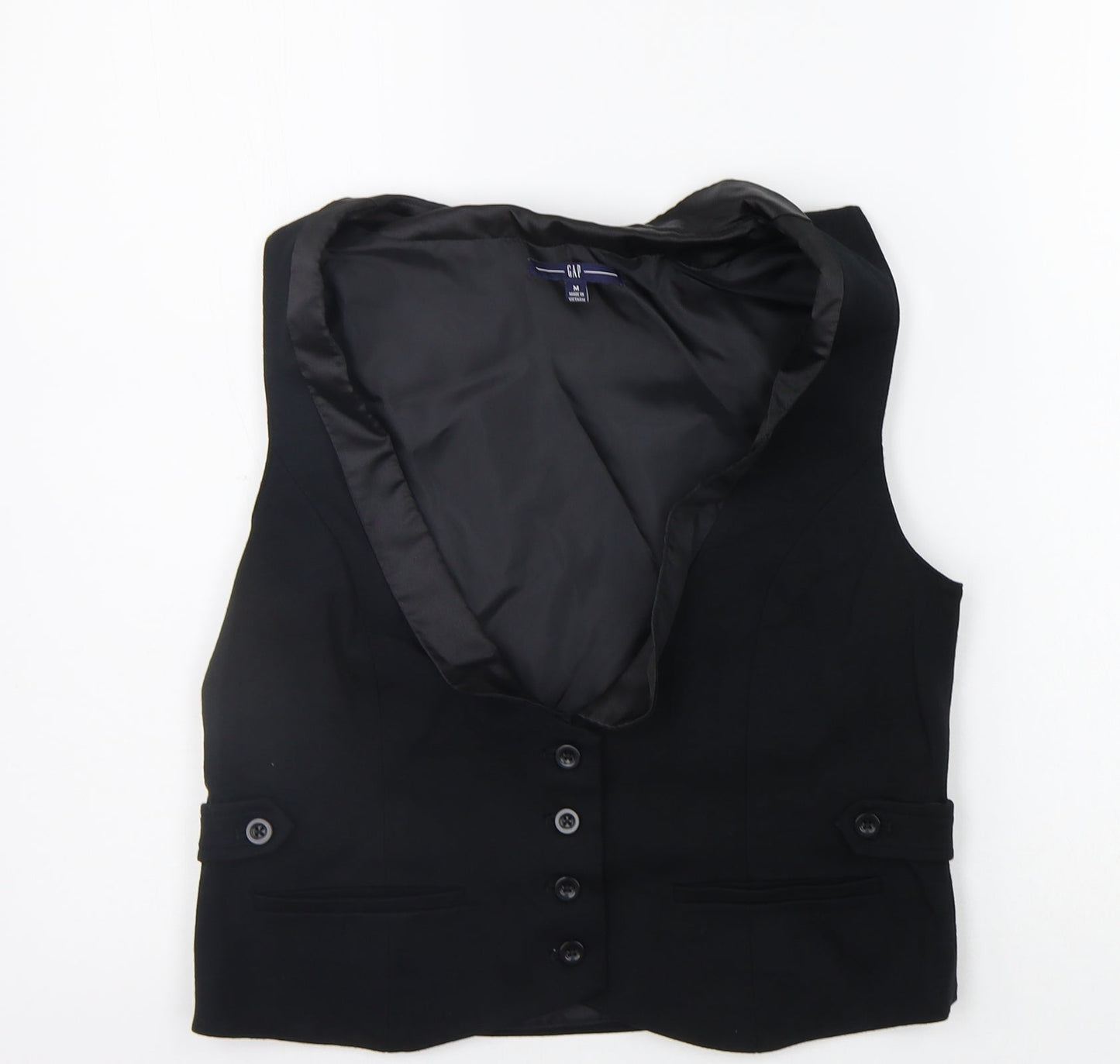 Mens UK Size M Gap Regular Black Suit Jacket