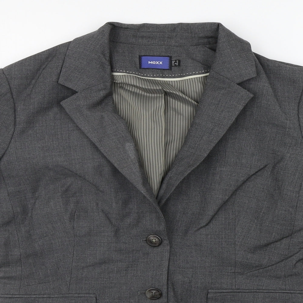 Mexx Womens Grey   Jacket Suit Jacket Size 14