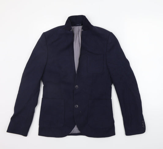 Noak Womens Blue   Jacket Suit Jacket Size 8