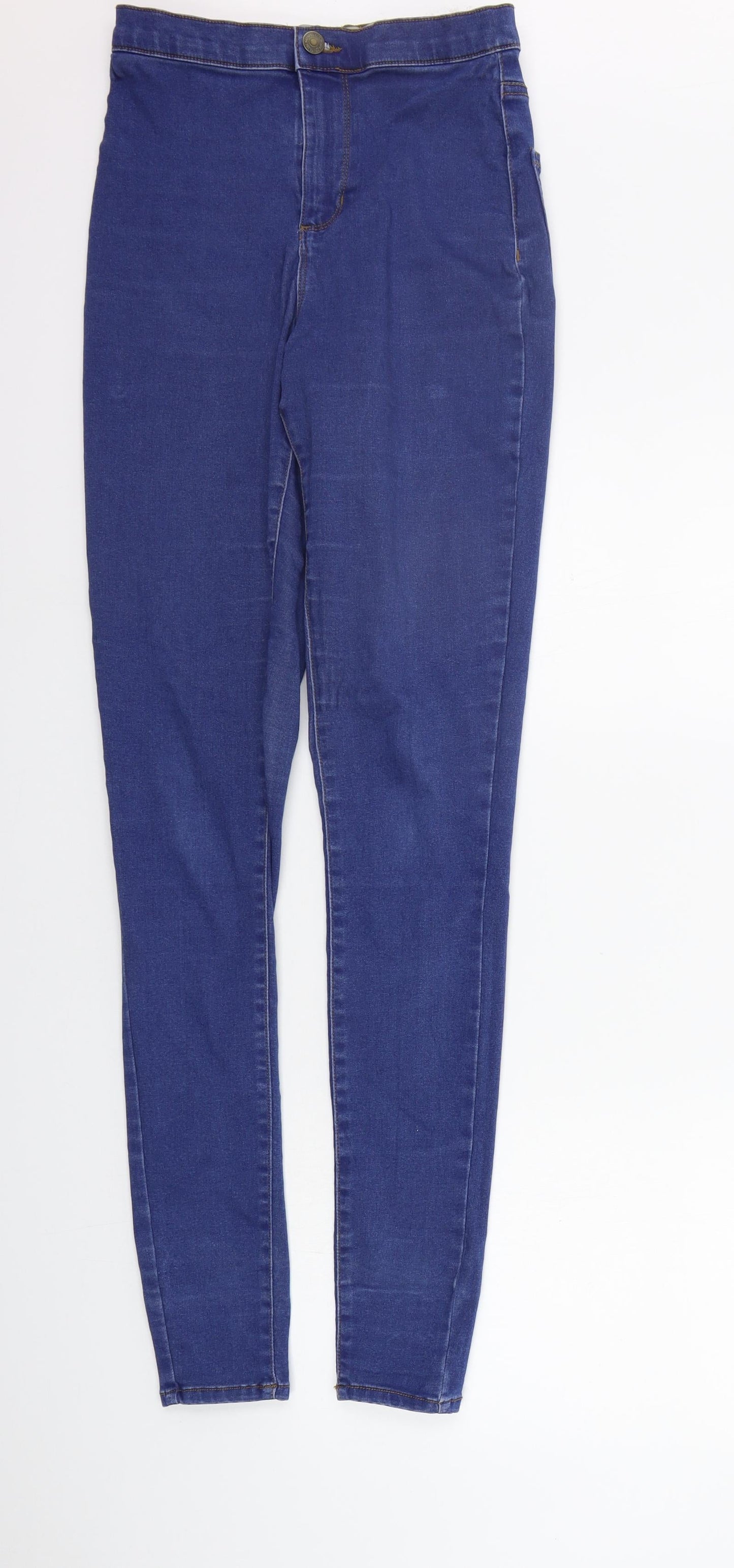 Womens UK Size 8 deniem co Regular Fit Straight Blue Jeans