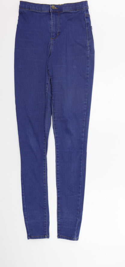Womens UK Size 8 deniem co Regular Fit Straight Blue Jeans