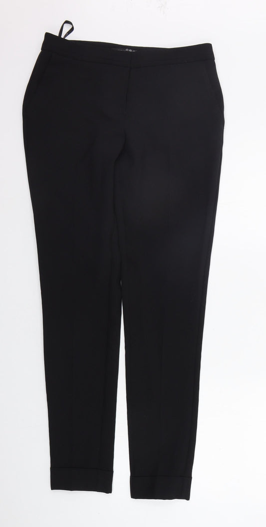 Womens UK Size 8 Atmosphere Regular Fit  Black Trousers
