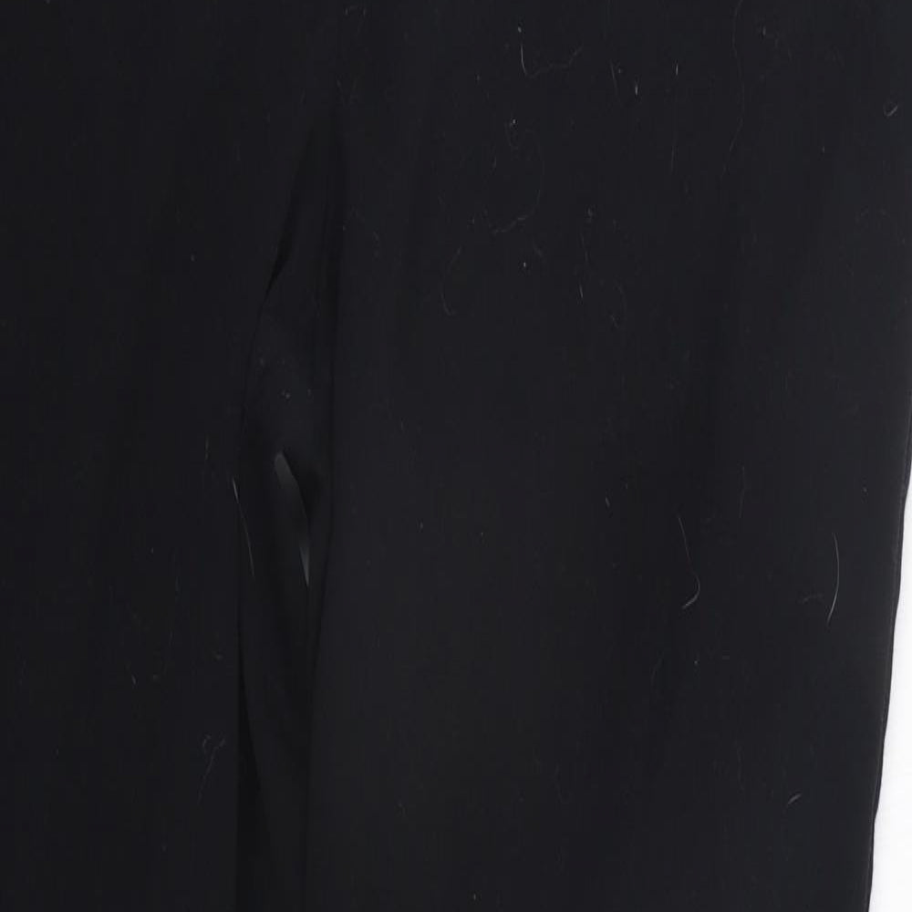 Womens UK Size 14 Marks and Spencer Regular Fit  Black Trousers