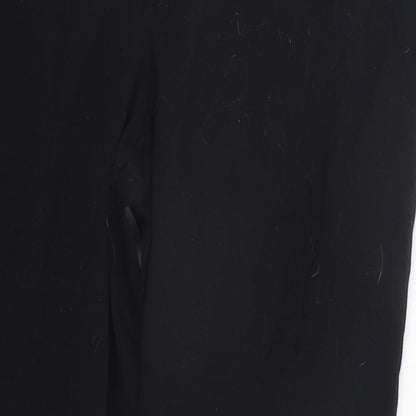Womens UK Size 14 Marks and Spencer Regular Fit  Black Trousers