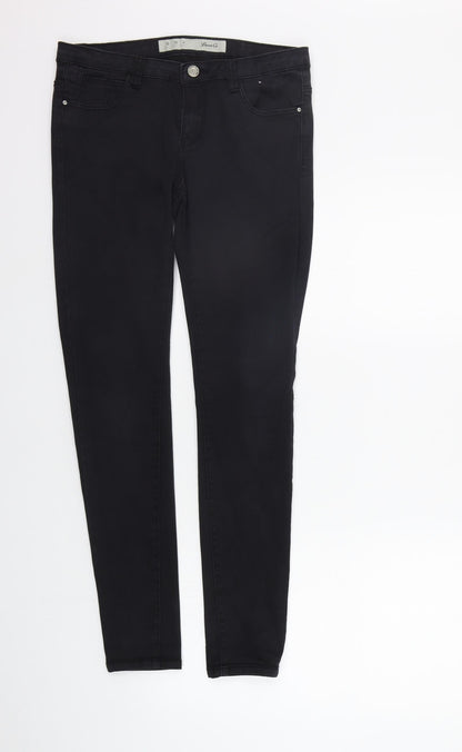 Womens UK Size 10 deniem co Regular Fit Jegging Black Jeans