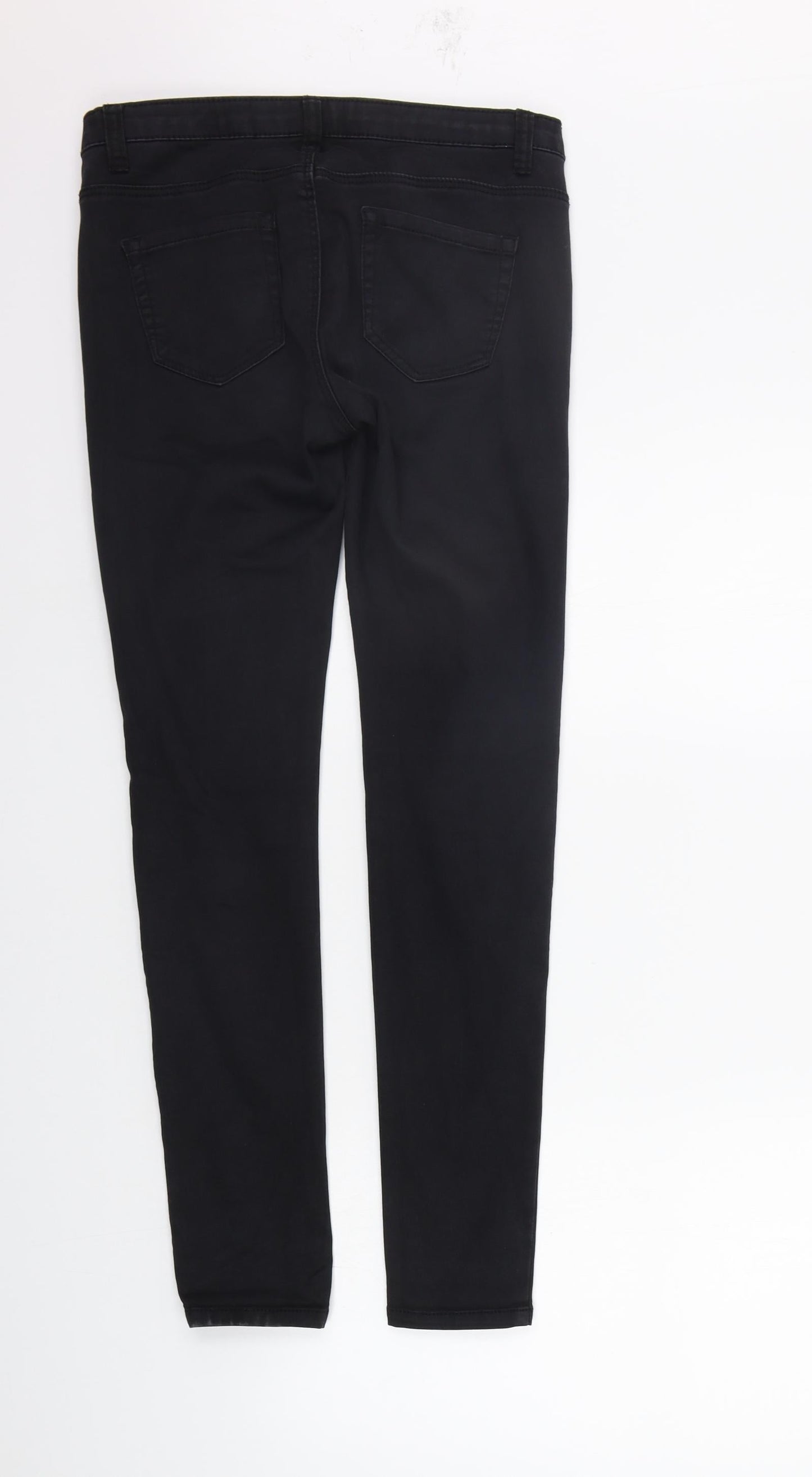 Womens UK Size 10 deniem co Regular Fit Jegging Black Jeans