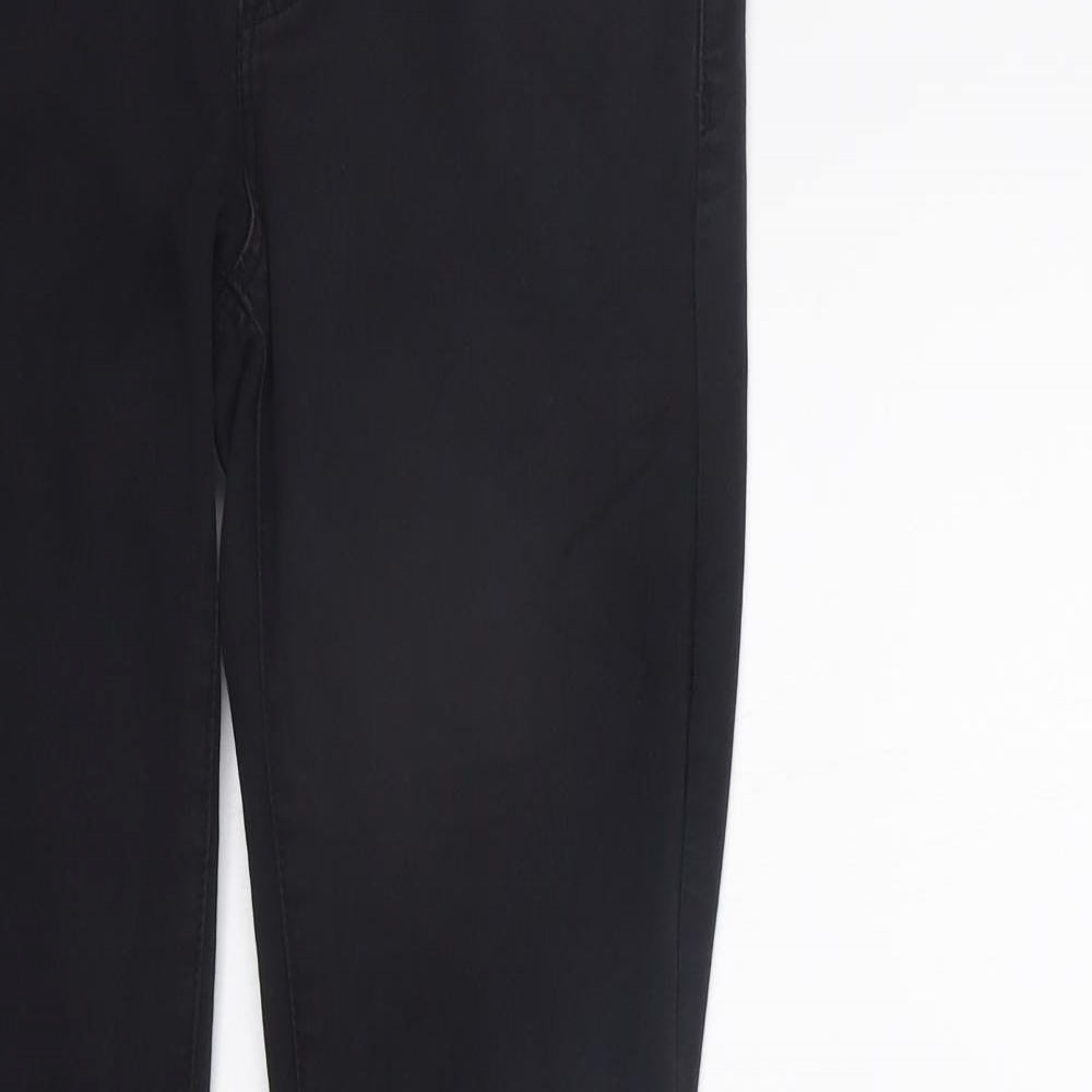 Womens UK Size 10 deniem co Regular Fit Jegging Black Jeans