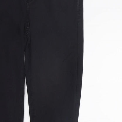 Womens UK Size 10 deniem co Regular Fit Jegging Black Jeans