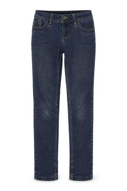 Womens UK Size 8 Select Regular Fit Straight Blue Jeans