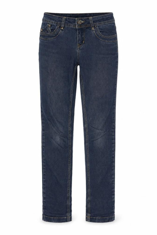 Womens UK Size 8 Select Regular Fit Straight Blue Jeans