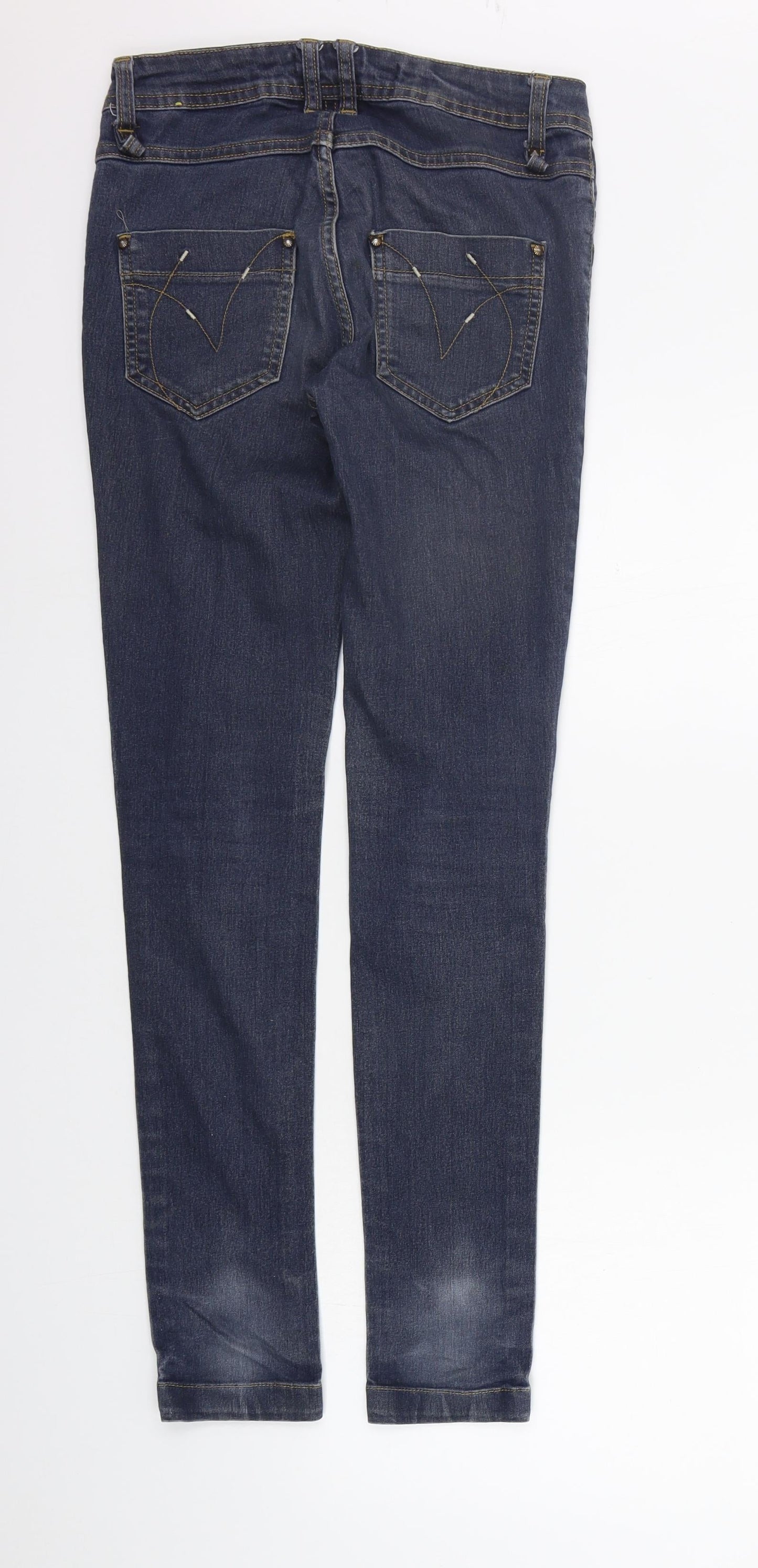 Select Womens Blue   Straight Jeans Size 8 L29 in