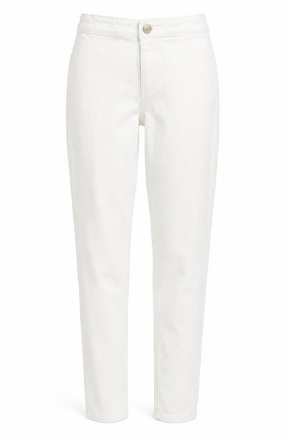 New Look Womens White   Straight Jeans Size 8 L28 in