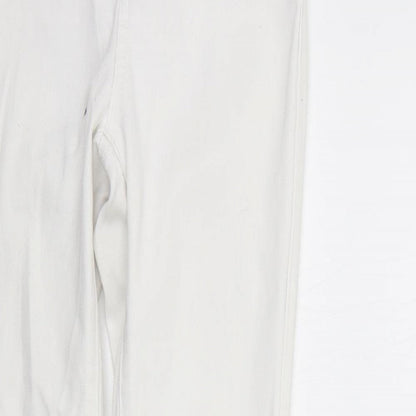 New Look Womens White   Straight Jeans Size 8 L28 in