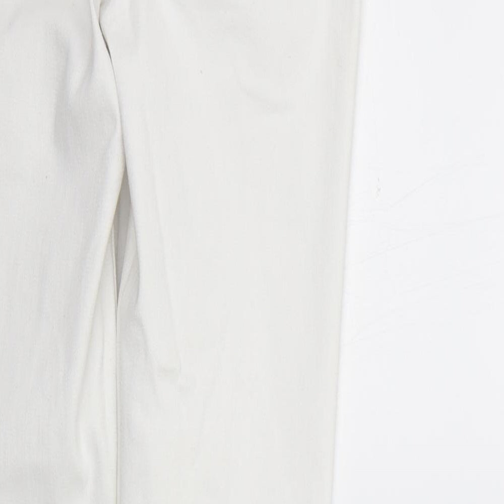 New Look Womens White   Straight Jeans Size 8 L28 in