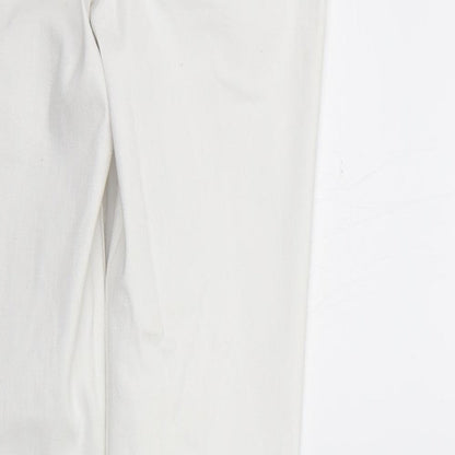 New Look Womens White   Straight Jeans Size 8 L28 in