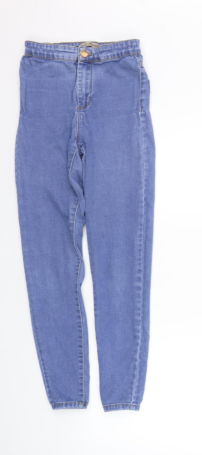 Womens UK Size 8 deniem co Regular Fit Straight Blue Jeans