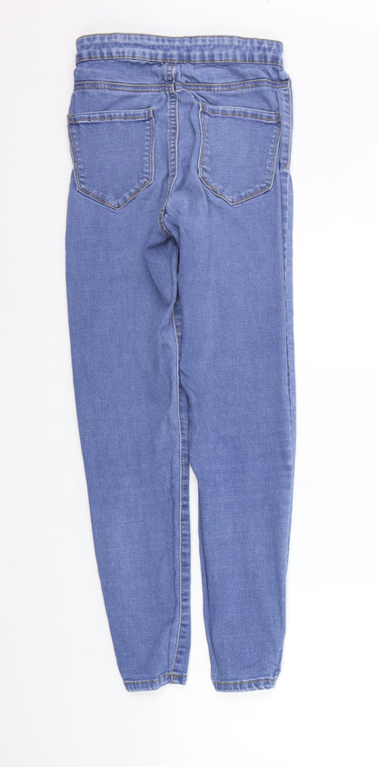 Womens UK Size 8 deniem co Regular Fit Straight Blue Jeans