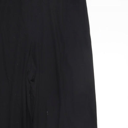 Womens UK Size 14 Marks and Spencer Regular Fit  Black Trousers