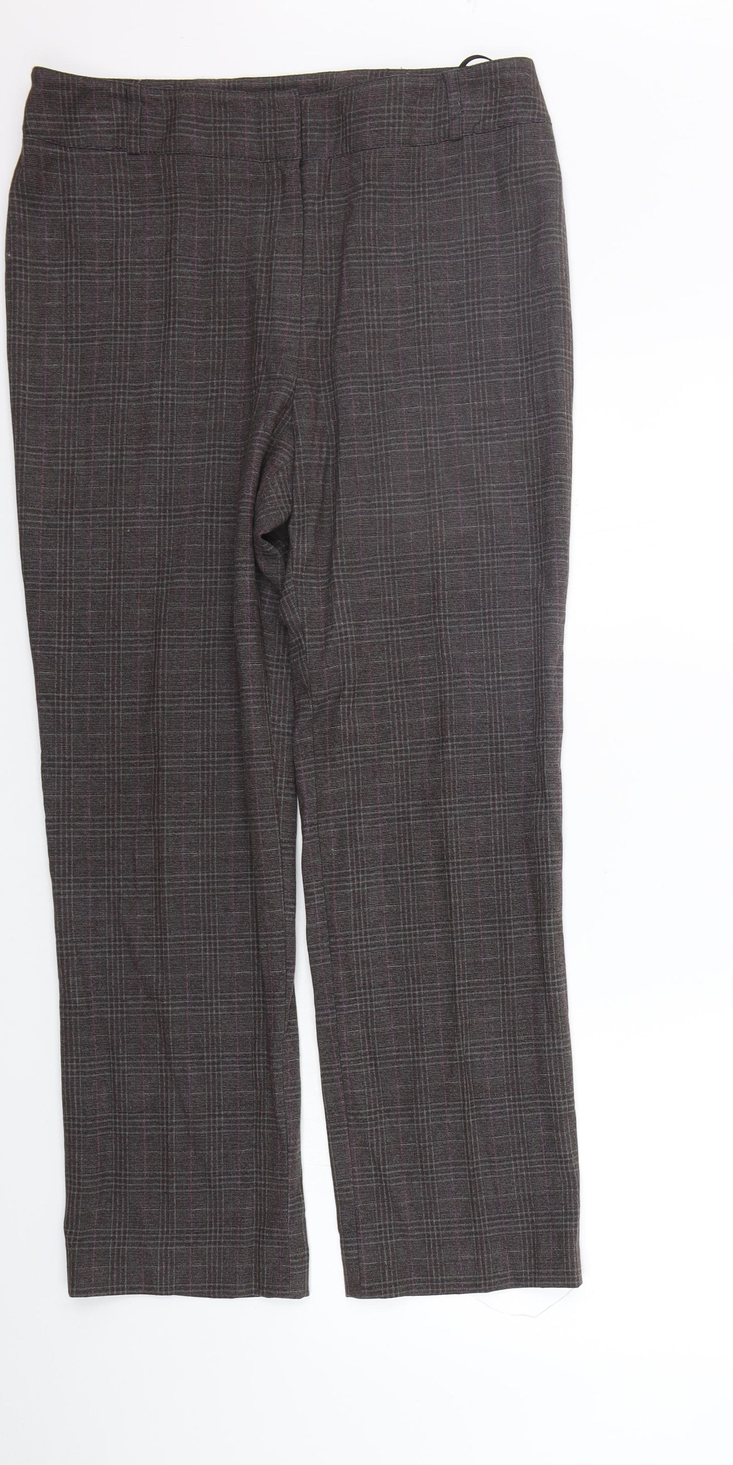Womens UK Size 12 Country Casuals Regular Fit  Grey Trousers