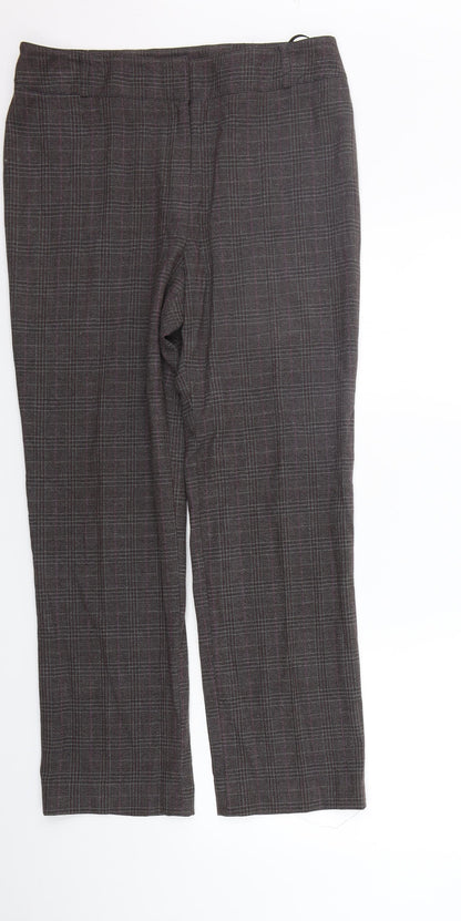 Womens UK Size 12 Country Casuals Regular Fit  Grey Trousers
