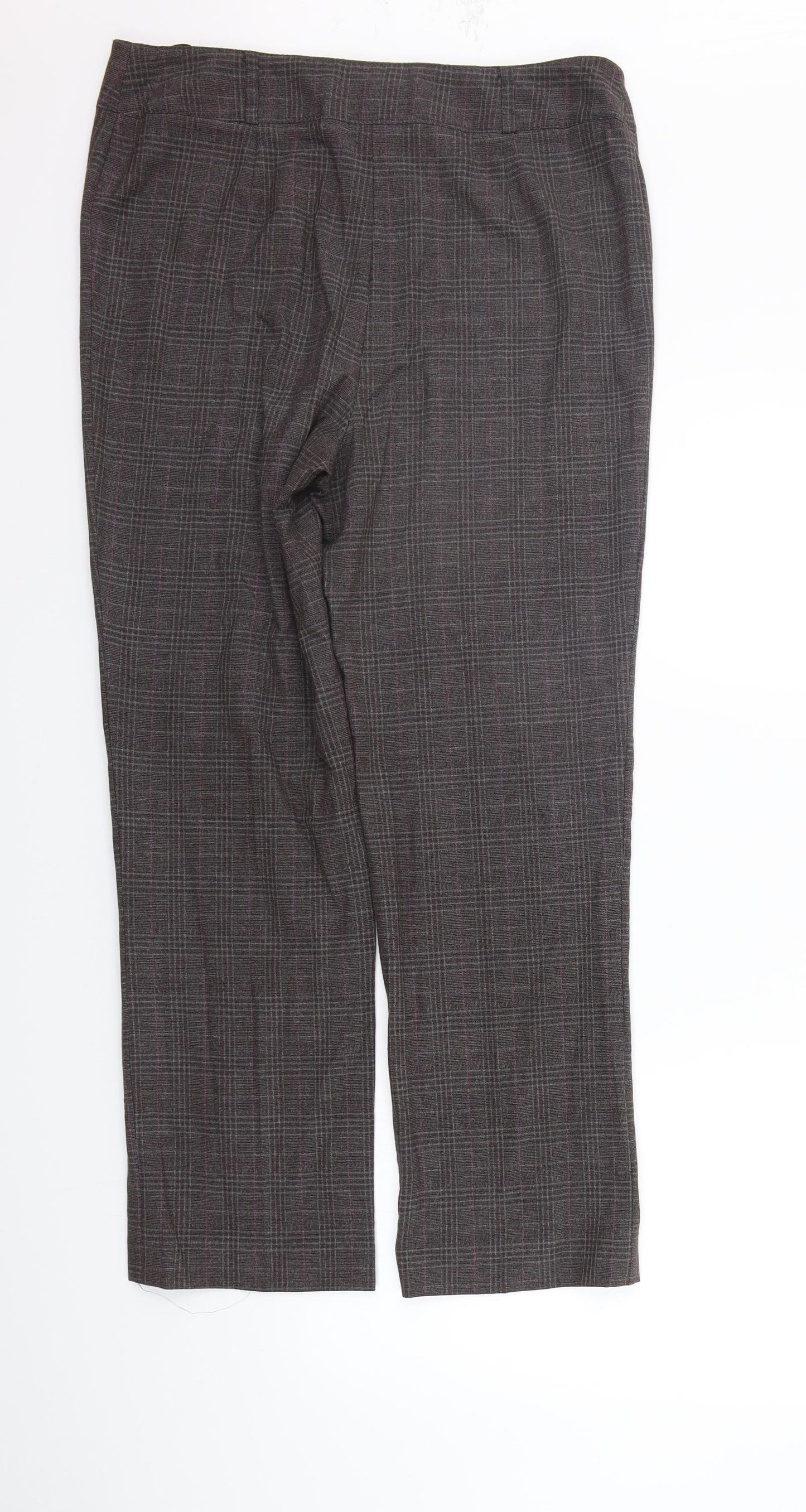 Womens UK Size 12 Country Casuals Regular Fit  Grey Trousers
