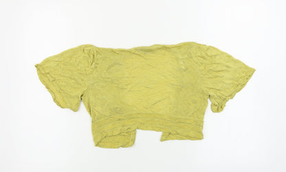 Coast Womens Yellow   Cardigan Jumper Size 12