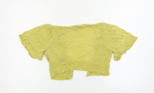 Coast Womens Yellow   Cardigan Jumper Size 12