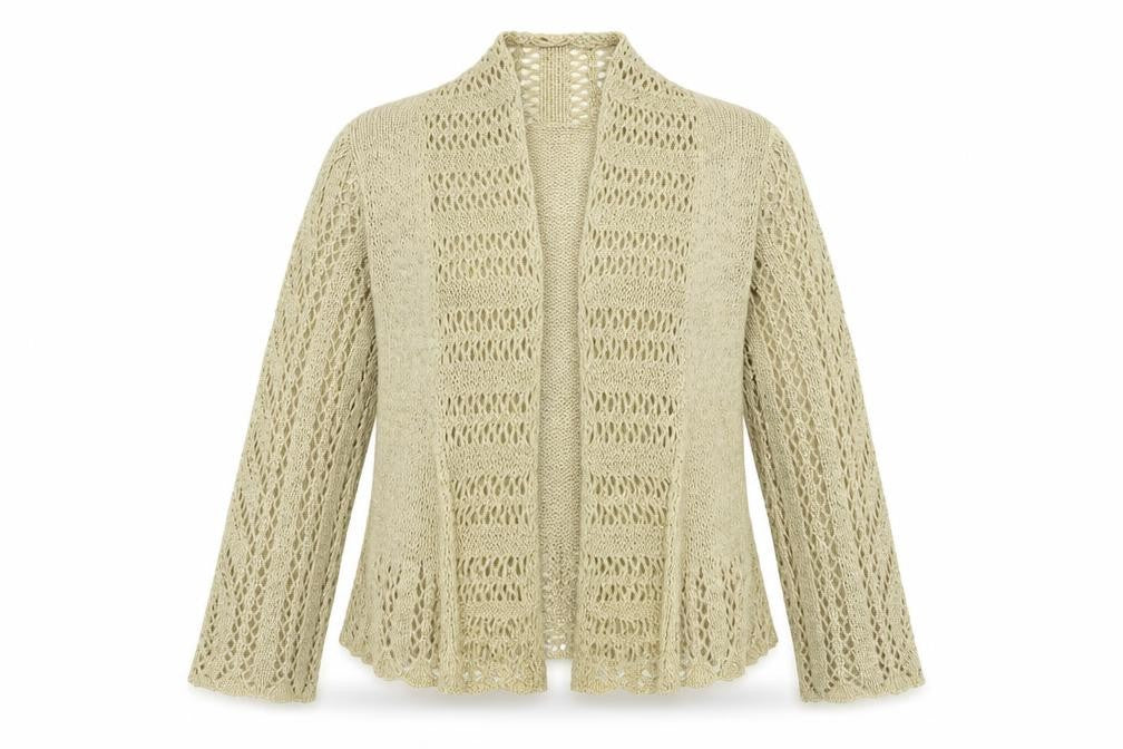Papaya Womens Beige   Cardigan Jumper Size 14