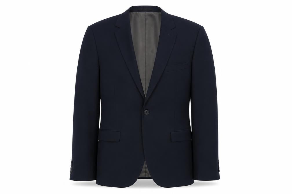 Mens UK Size 40 Topman Regular Blue Suit Jacket