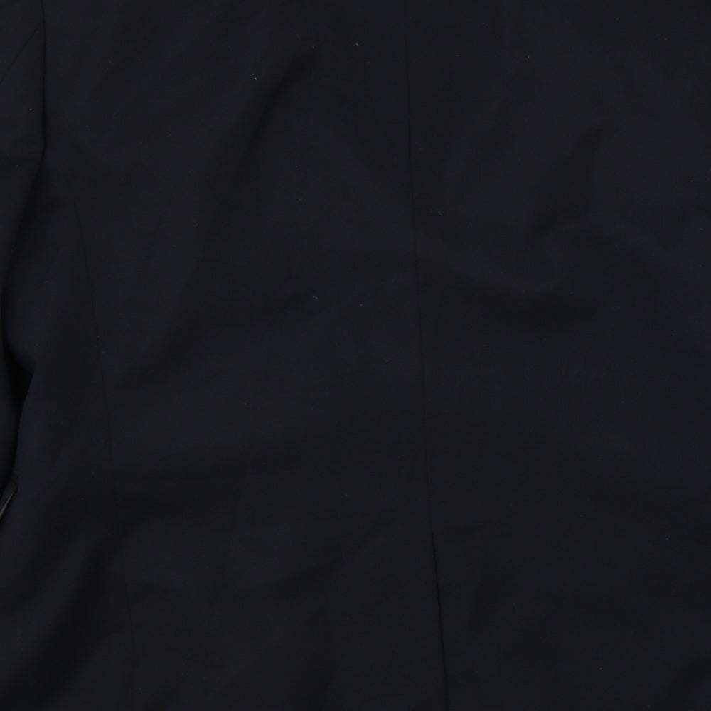 Mens UK Size 40 Topman Regular Blue Suit Jacket