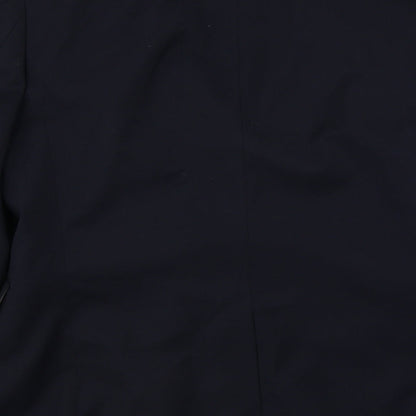 Mens UK Size 40 Topman Regular Blue Suit Jacket