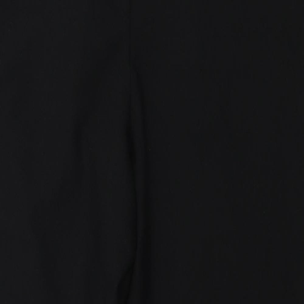 Womens UK Size 16 Very Regular Fit  Black Trousers