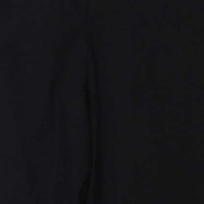 Womens UK Size 16 Very Regular Fit  Black Trousers