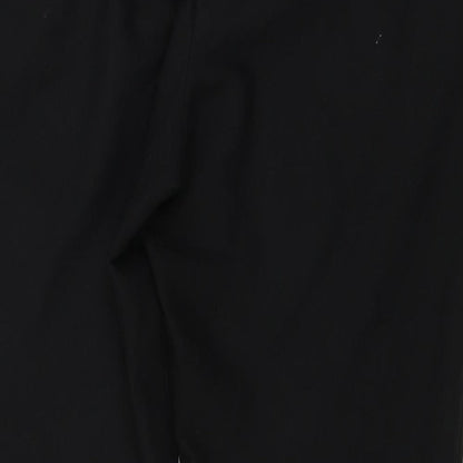 Womens UK Size 16 Very Regular Fit  Black Trousers