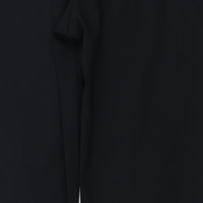 Womens UK Size 16 South Regular Fit  Black Trousers