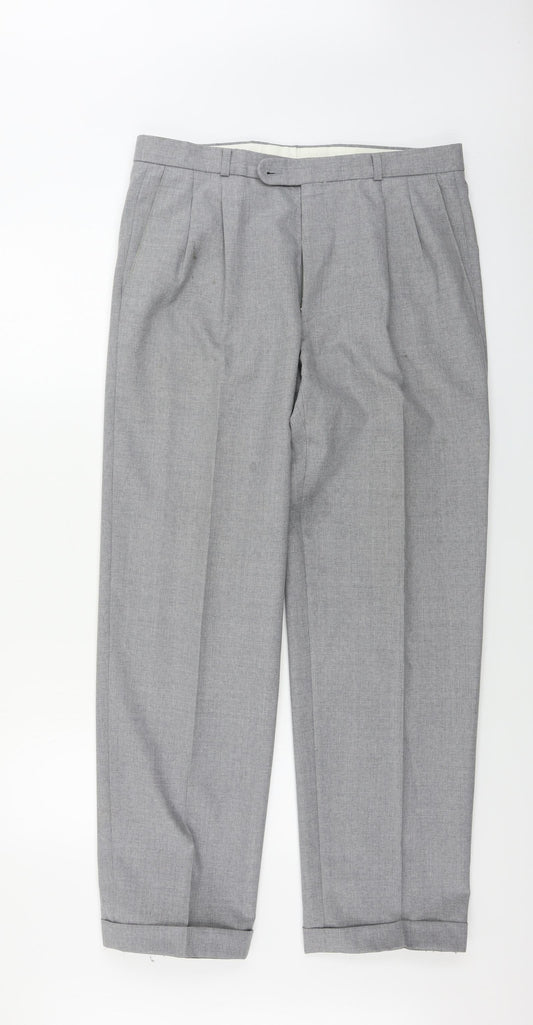windax Mens Grey   Trousers  Size 36 in L29 in