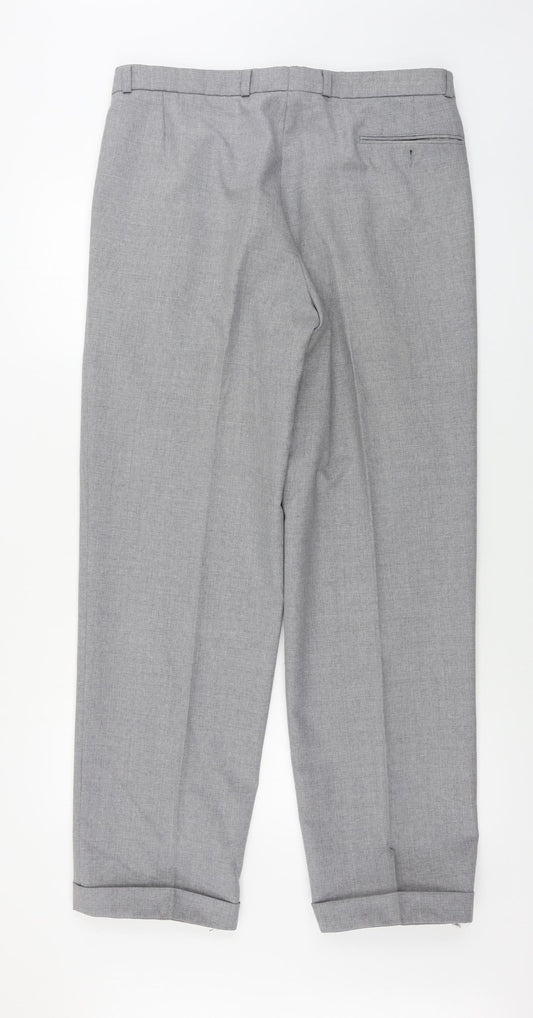 windax Mens Grey   Trousers  Size 36 in L29 in
