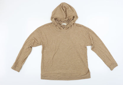 Marks & Spencer  Womens Brown   Pullover Hoodie Size 8